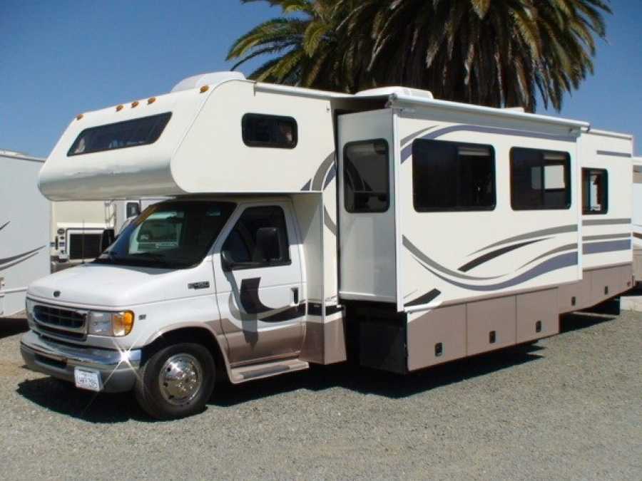 RV with slide out