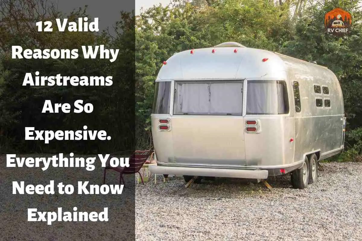 Image showcasing a write up that shows why airstreams are so expensive